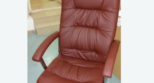 Обтяжка офисного кресла. Тимашевск