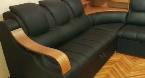 Перетяжка кожаного дивана. Тимашевск